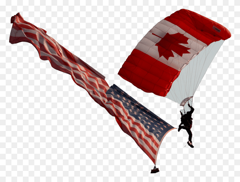 1689x1255 Skyhawks Abbotsford Airshow Flag Of The United States, Symbol, Parachute HD PNG Download