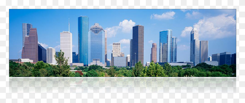 945x358 Skyline, High Rise, City, Urban HD PNG Download