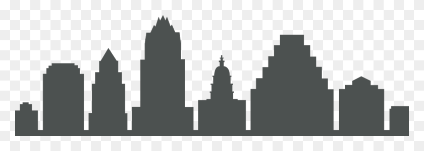 1170x360 Skyline Silhouette, Architecture, Building HD PNG Download