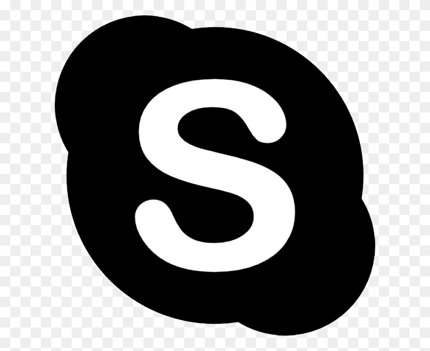 626x626 Skype Logo Skype Logo Black, Label, Text, Symbol HD PNG Download