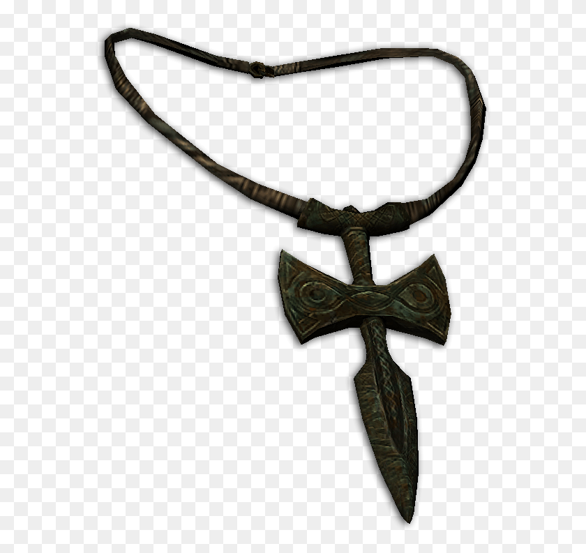 Skyrim Amulet Of Talos Mod, Cross, Symbol, Arrowhead HD PNG Download