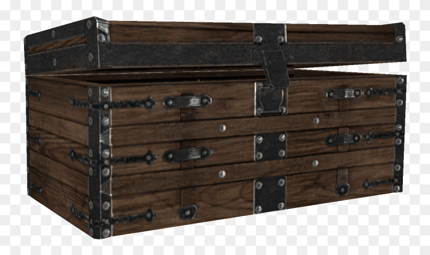 750x438 Skyrim Med Chest, Furniture, Sideboard, Cabinet HD PNG Download