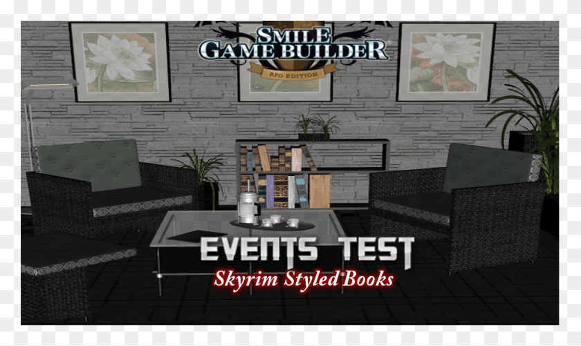 962x545 Skyrim Styled Book Reading Experiment Living Room, Lobby, Room, Indoors HD PNG Download