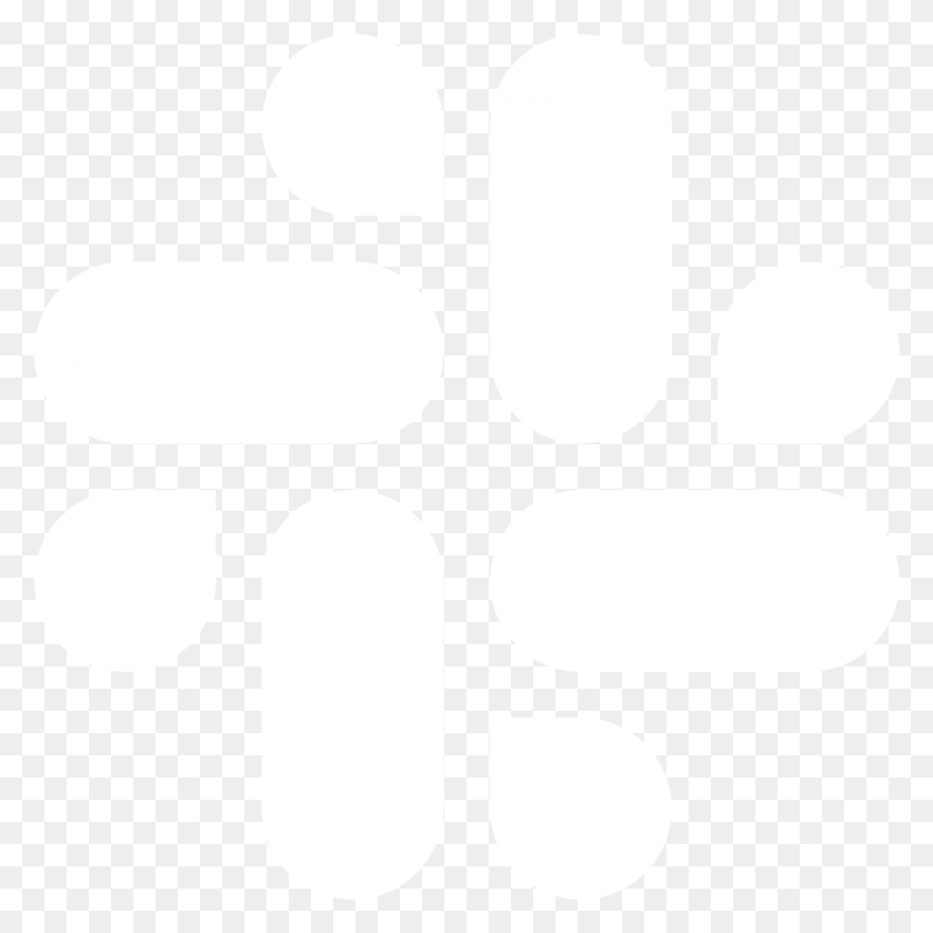 1561x1561 Логотип Slack Белый Новый Логотип Slack Черно-Белый, Лампа, Трафарет, Текст Png Скачать