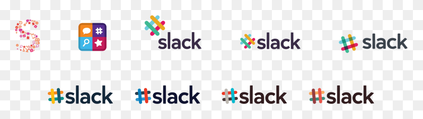 1874x426 Slack Logos Graphic Design, Text, Alphabet HD PNG Download
