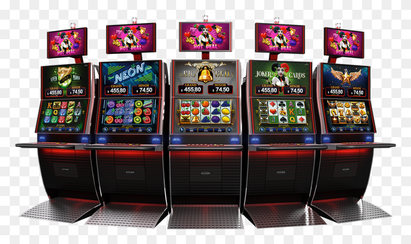 965x542 Slant Cabinets Playcity Maquinas, Slot, Gambling, Game HD PNG Download