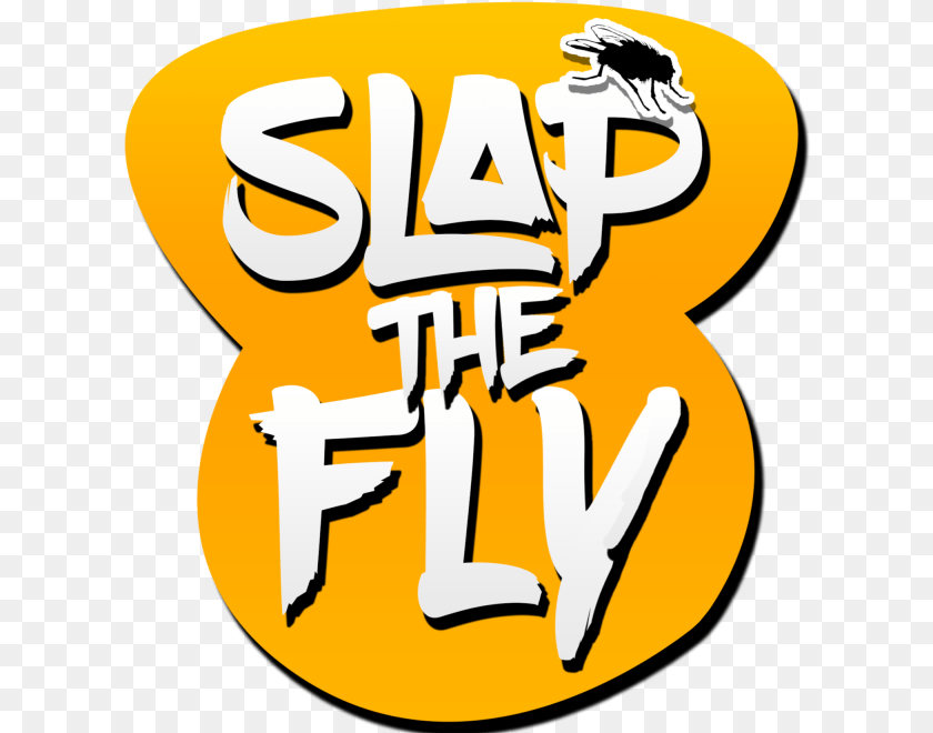 Slap The Fly Windows Game Graphic Design, Sticker, Logo, Person, Text Clipart PNG