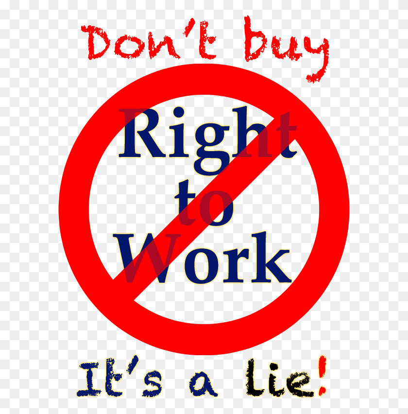 601x792 Slash Dont Buy Right To Work 600840 Circle, Label, Text, Alphabet HD PNG Download