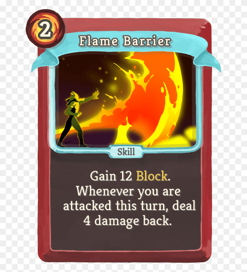 667x867 Slay The Spire Evolve Fire Breathing Slay The Spire, Text, Paper, Advertisement HD PNG Download