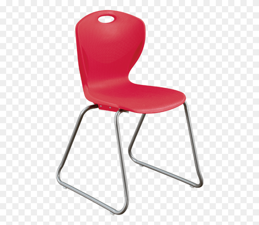 480x671 Sled Stacking Chair Chair, Furniture, Bow, Armchair Descargar Hd Png