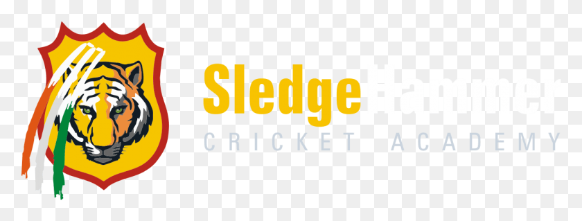 1225x407 Sledge Hammer Cricket Academy Graphic Design, Text, Word, Alphabet HD PNG Download
