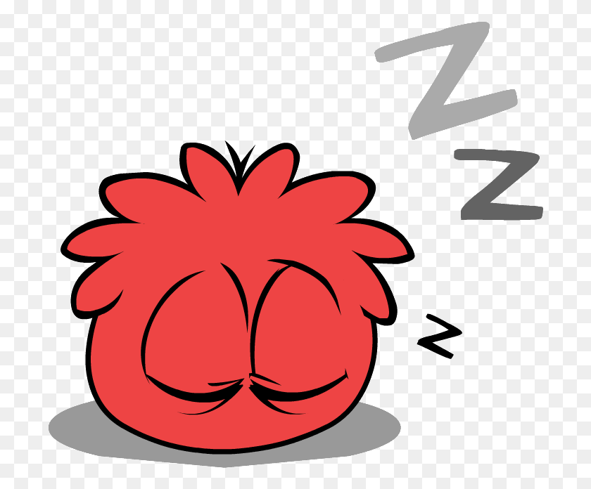 704x636 Sleep Pic Club Penguin Puffles Negro, Number, Symbol, Text HD PNG Download