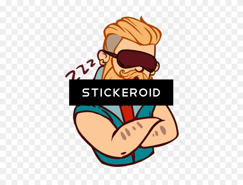 577x578 Sleep Sticker, Sunglasses, Accessories, Accessory HD PNG Download
