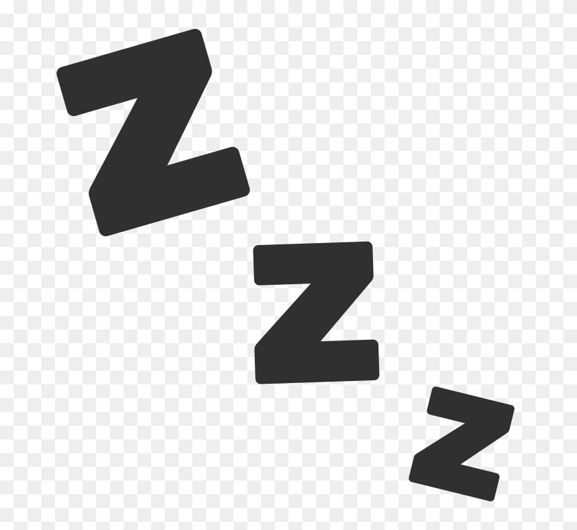 772x772 Sleep Zzz Clip Art Clipart PNG