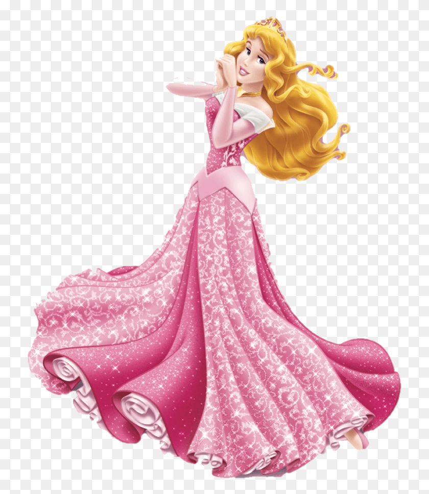 733x908 Sleeping Beauty File Cinderella Aurora Disney Princess, Figurine, Barbie, Doll HD PNG Download