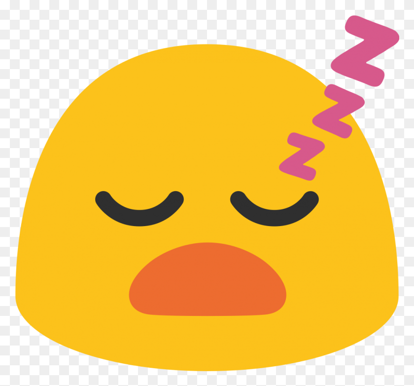 1024x948 Emoji Sleeping Face Emoji Android, Растение, Еда, Еда Hd Png Скачать