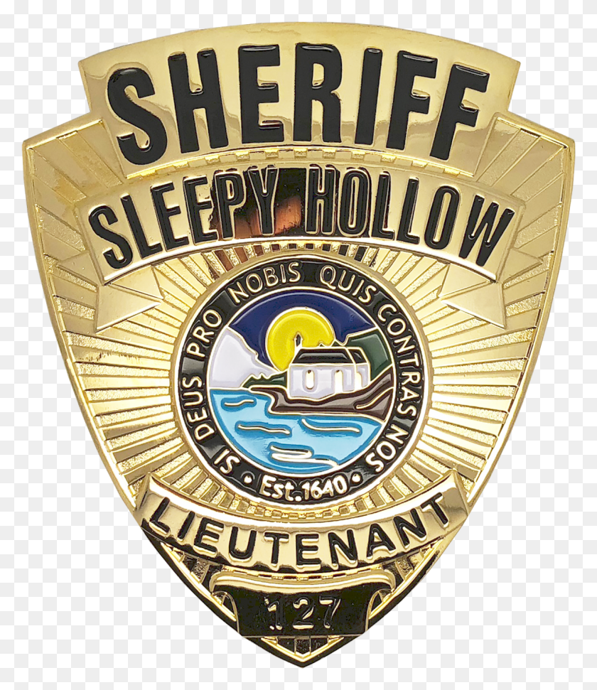 1178x1377 Значок Полиции Сонной Лощины Шериф Лейтенант Шилд, Логотип, Символ, Товарный Знак Png Скачать
