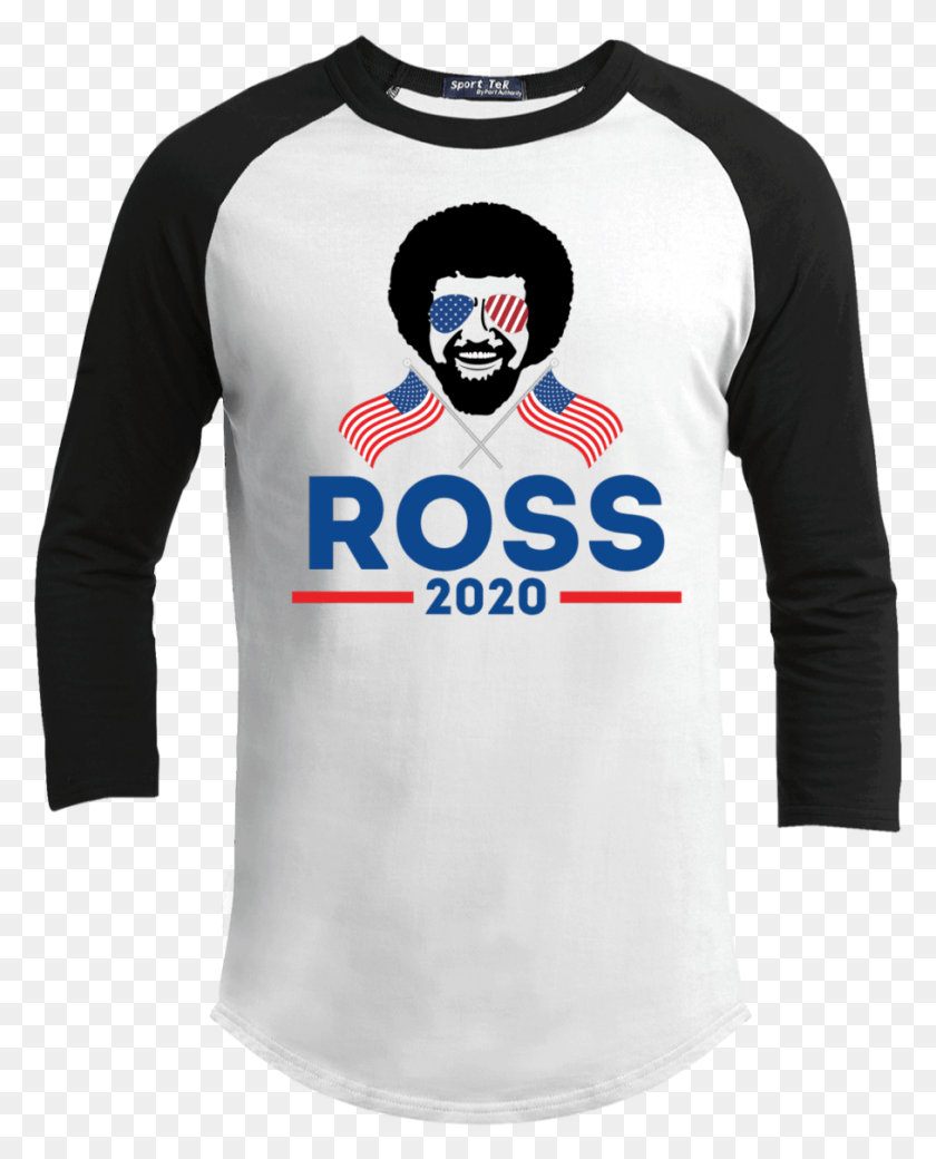 908x1141 Sleeve Bob Ross 2020 Arbys T Shirt, Clothing, Apparel, Long Sleeve HD PNG Download