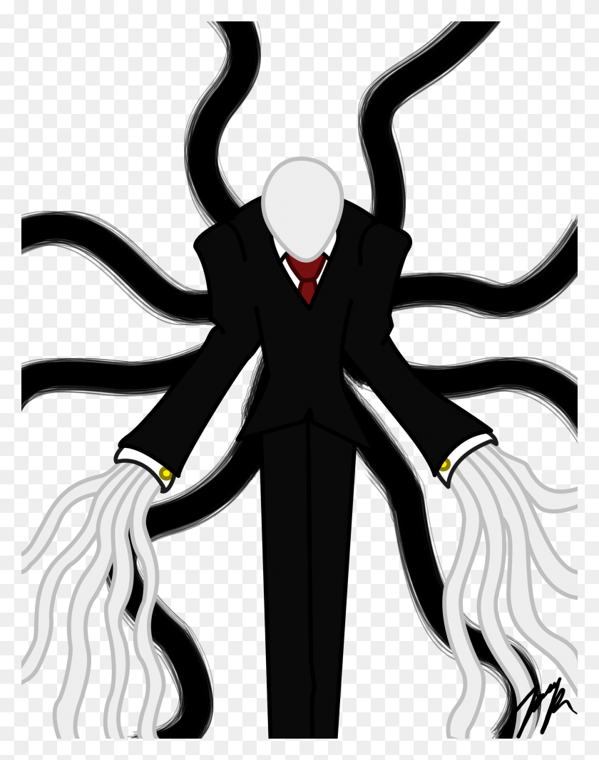 2544x3286 Slender Man Clipart Coloring, Plant, Person, Human HD PNG Download