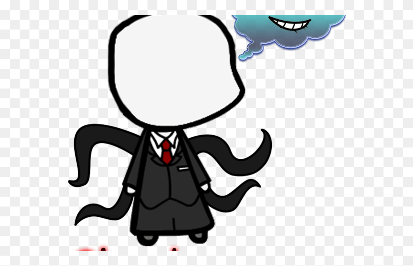 567x481 Slender Man Clipart Hospice, Clothing, Apparel, Label HD PNG Download