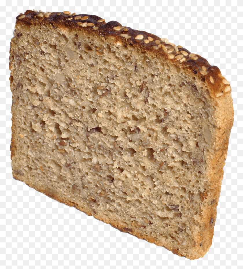 800x895 Slice Of Bread Whole Wheat Bread Transparent Background, Food, Bread Loaf, French Loaf HD PNG Download