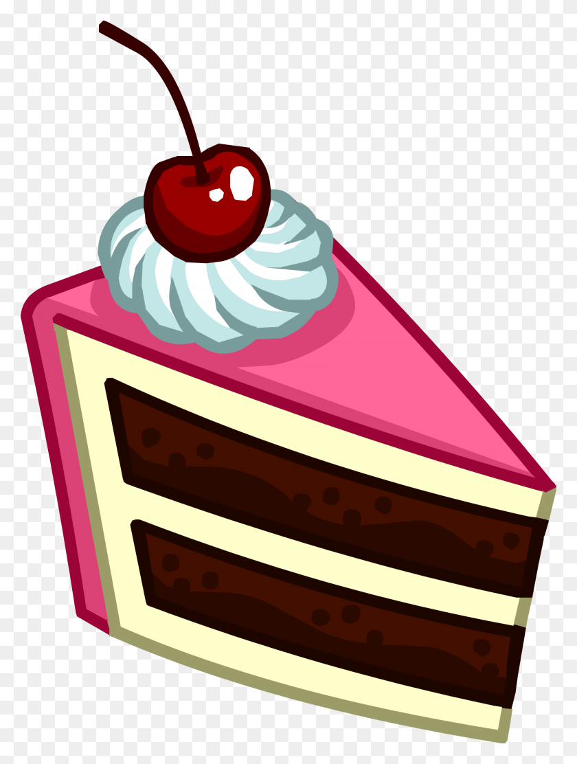 1800x2429 Slice Of Cake Icon Club Penguin Pin, Plant, Birthday Cake, Dessert HD PNG Download