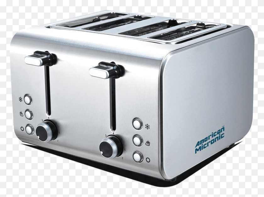 1821x1327 Slice Toaster Stainless Steel Brdrost Jula, Appliance, Cooktop, Indoors HD PNG Download