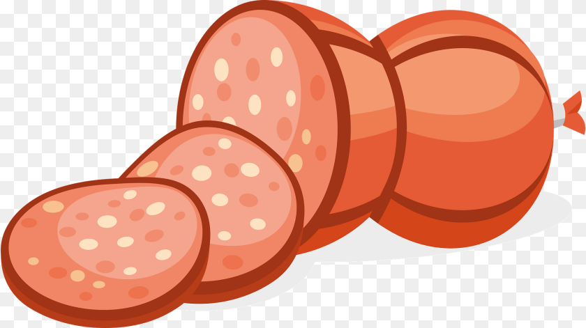 Sliced Sausage Clipart, Blade, Cooking, Knife, Weapon PNG