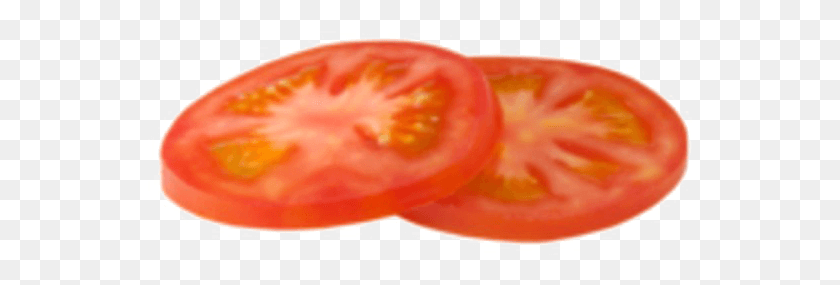 545x225 Descargar Png / Tomate En Rodajas Png