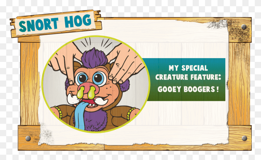893x524 Slide Title Crate Creatures Snort Hog, Doodle HD PNG Download