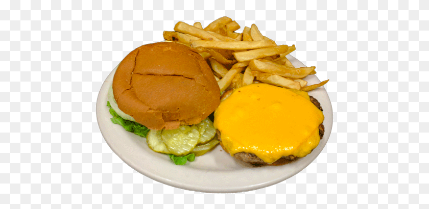 467x350 Slider, Burger, Food, Fries HD PNG Download