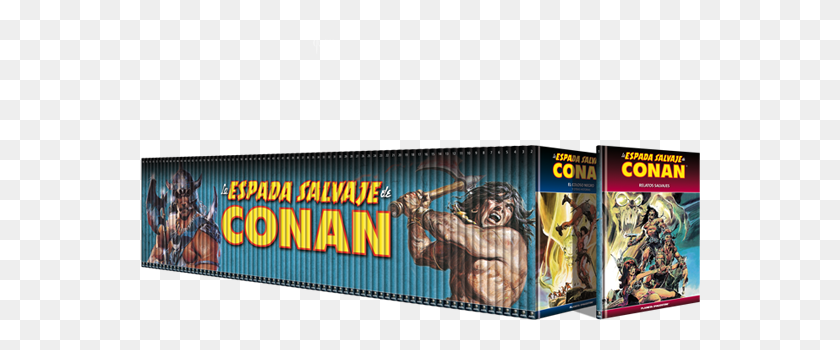560x290 Sliderimgprincipal 366 1 Slider Png2 Conan Savage Tales, Person, Human, Advertisement HD PNG Download
