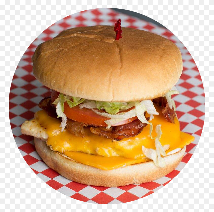773x773 Sliders Cheeseburger, Burger, Food HD PNG Download
