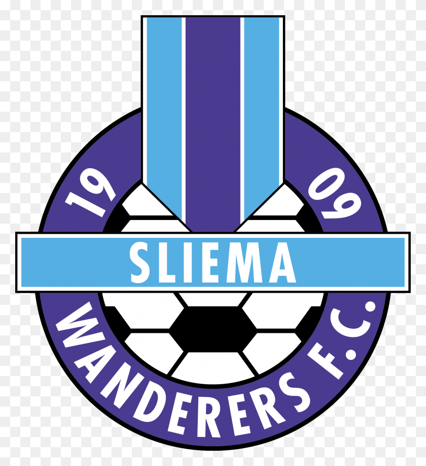1844x2027 Descargar Png Sliema Wanderers Fc Sliema Wanderers Logotipo De La Historia, Etiqueta, Texto, Logotipo Hd Png