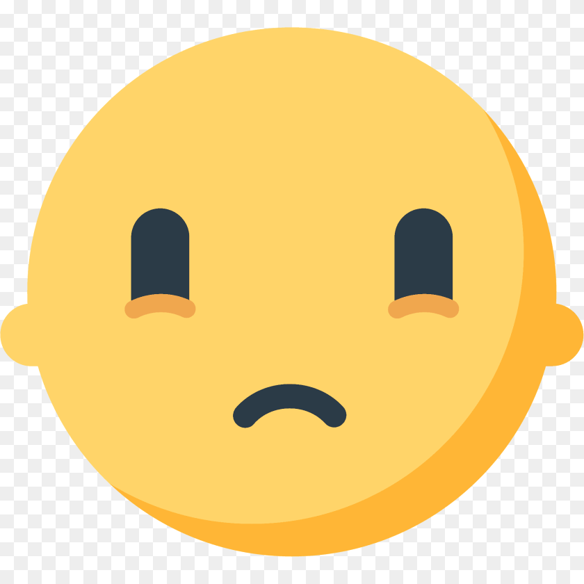 1920x1920 Slightly Frowning Face Emoji Astronomy, Moon, Nature, Night Clipart PNG