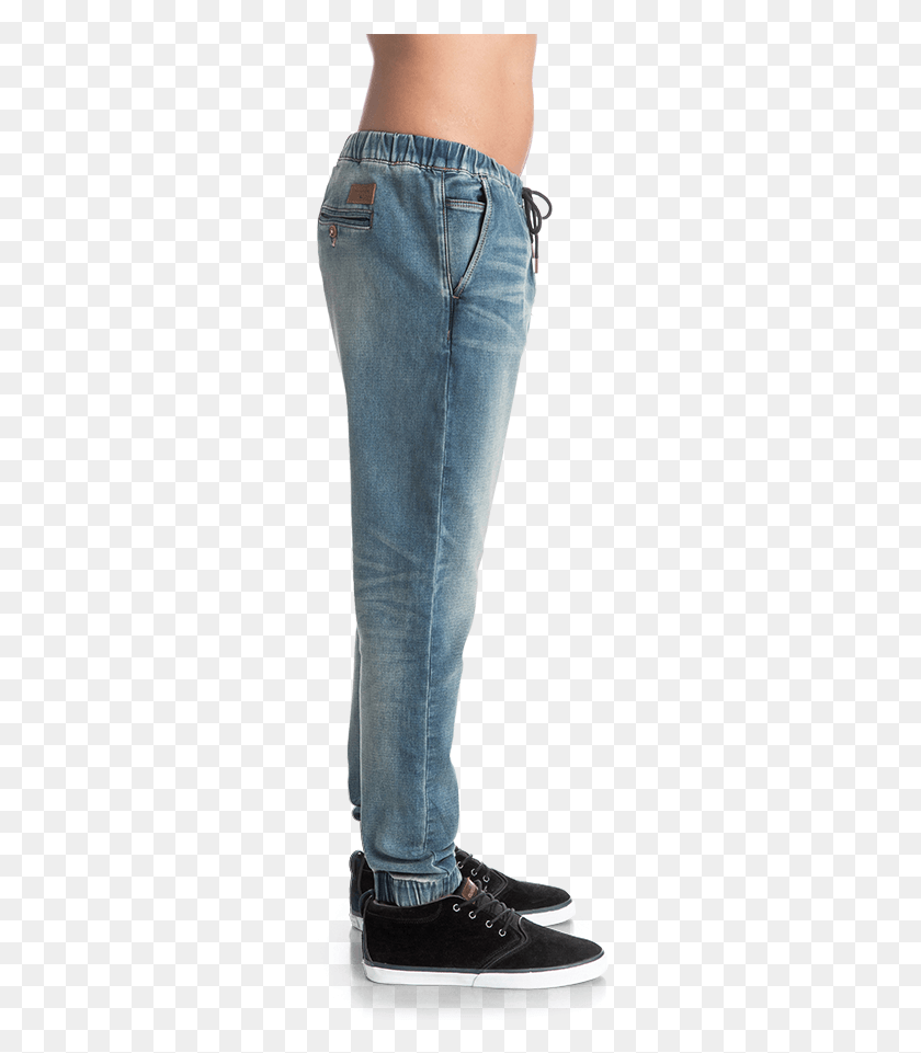 270x901 Slim Banner Jean Homme Profil, Pants, Clothing, Apparel Descargar Hd Png