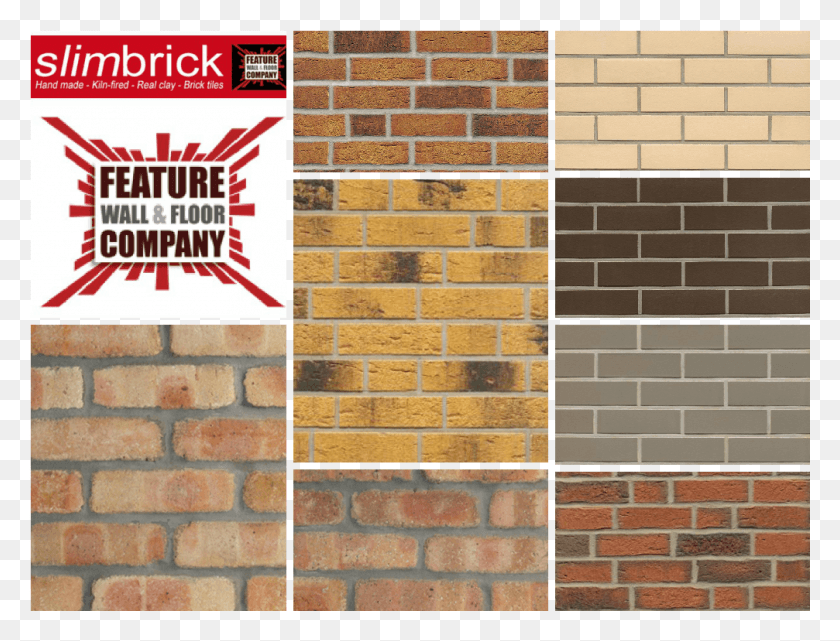 1007x751 Slimbrick Brick Tiles, Wall, Walkway, Path HD PNG Download