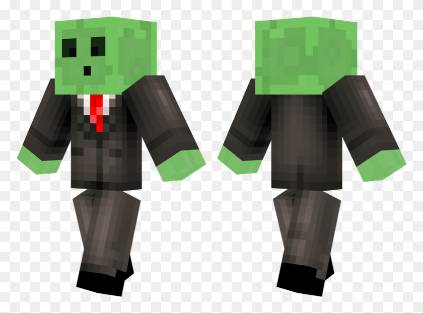 782x564 Slime Suit Minecraft Pulp Fiction Skin, Text, Clothing, Apparel HD PNG Download