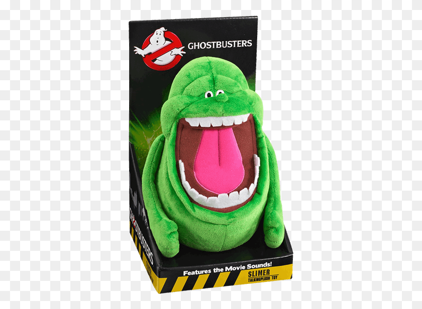329x556 Slimer Talking 15 Plush Ghostbusters Slimer Plush, Toy, Paper, Clothing HD PNG Download