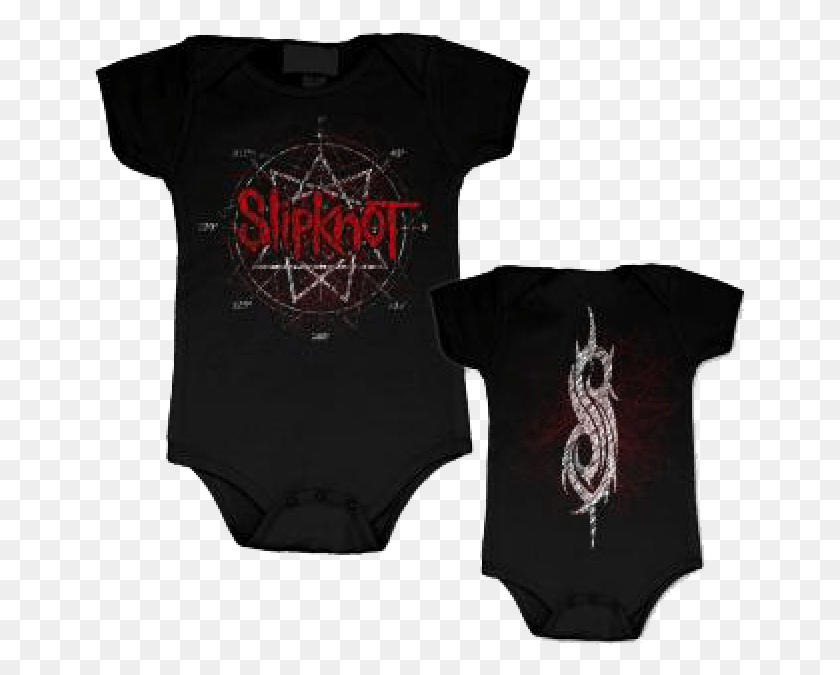 653x615 Slipknot Babymetal Onesie Garabato Slipknot Ropa De Bebé, Ropa, Ropa, Camiseta Hd Png
