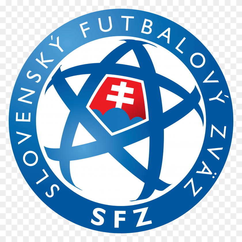 3932x3932 Slovakia National Football Team Logo Sfz Logotype, Symbol, Trademark, Recycling Symbol HD PNG Download
