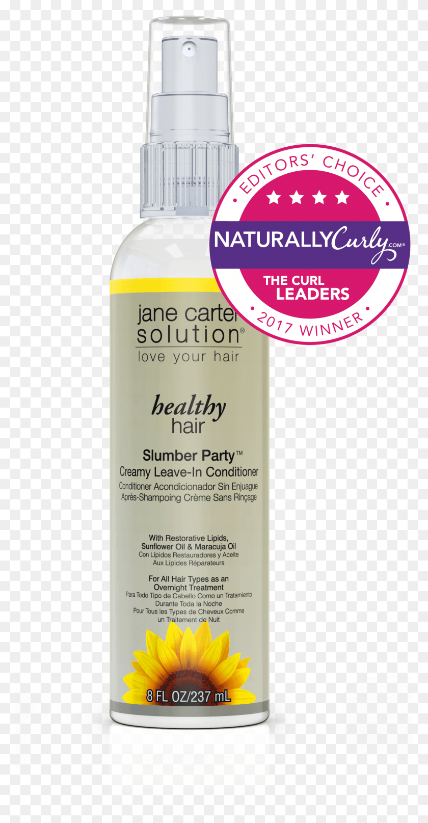 1487x2966 Slumber Party Creamy Leave In Conditioner Leave In Sunflower, Bottle, Label, Text HD PNG Download