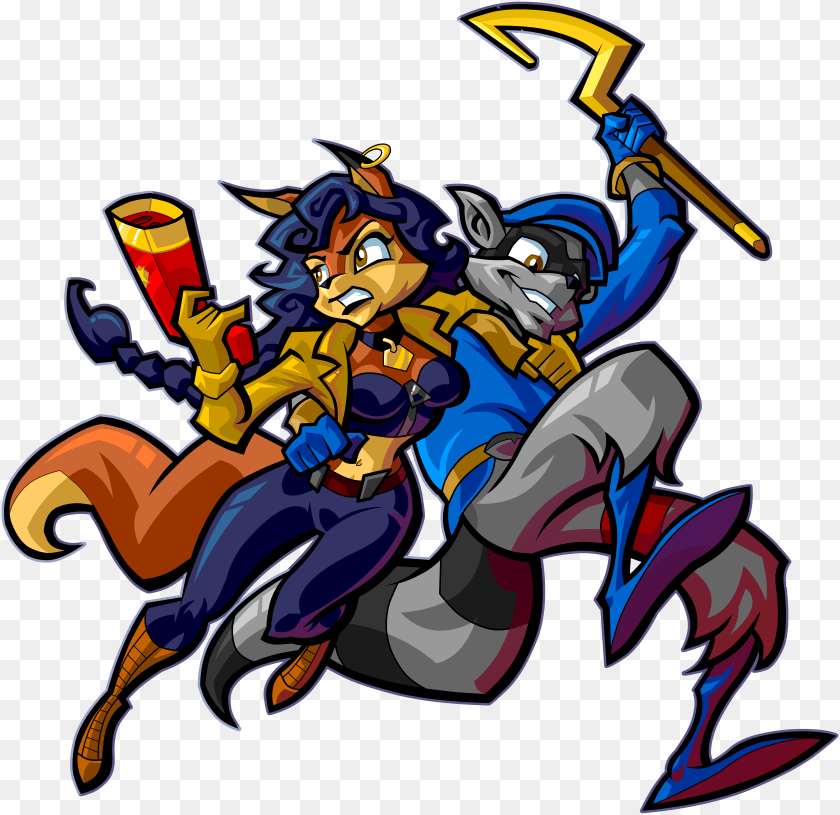 5751x5578 Sly Cooper, Book, Comics, Publication, Person Transparent PNG