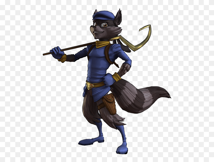 508x579 Sly Cooper Thieves In Time Sly, Person, Human, Ninja HD PNG Download