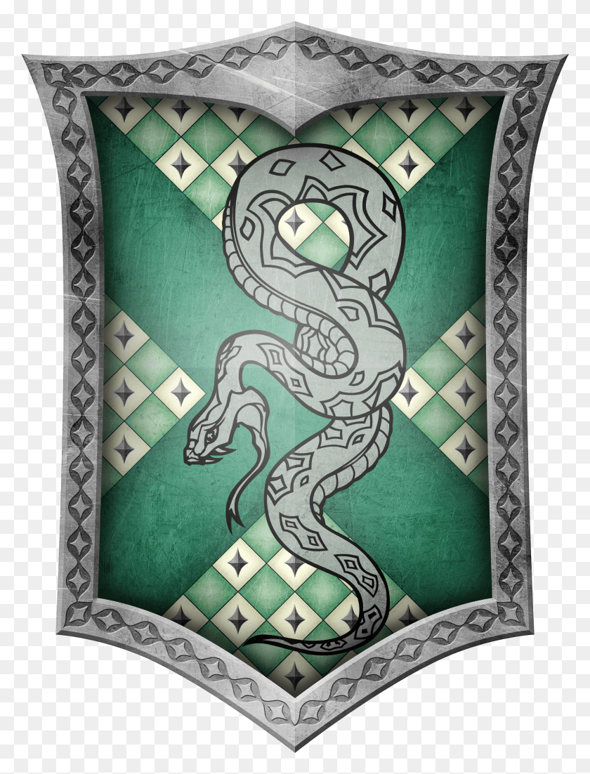 2084x2785 Slytherin And Ravenclaw Done High Resolution Slytherin House Crest HD PNG Download