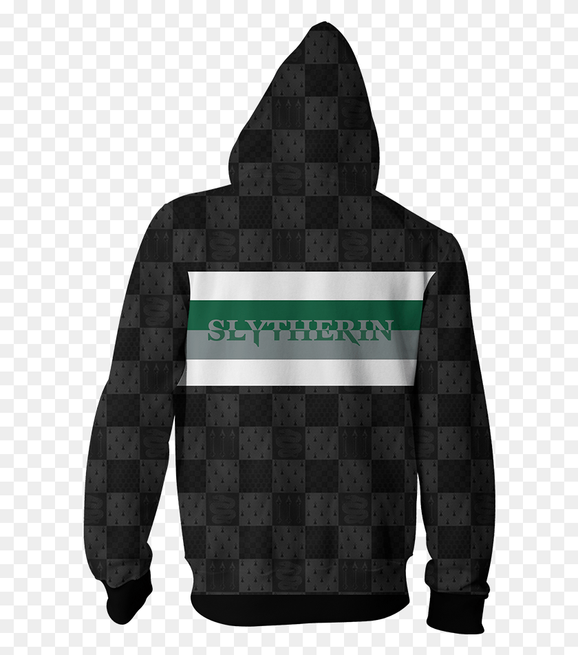 600x892 Slytherin House Harry Potter Simple Style Zip Up Hoodie Diver Sweatshirt, Clothing, Apparel, Sweater HD PNG Download
