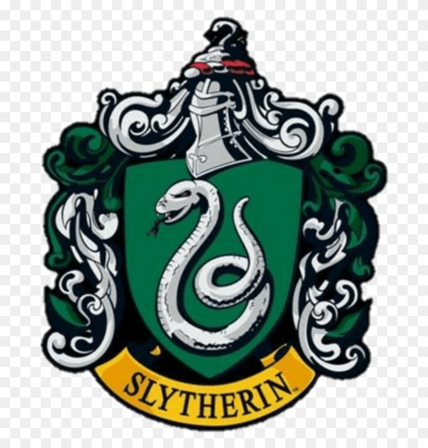 687x819 Slytherin Sticker, Label, Text, Dragon HD PNG Download