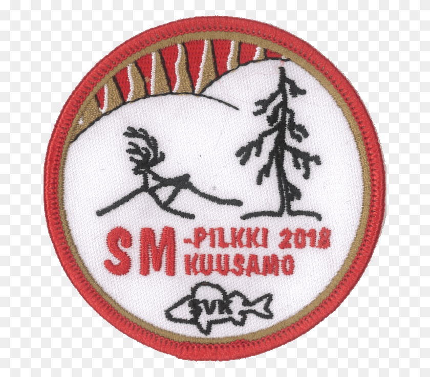 670x677 Sm Pilkki Emblem, Embroidery, Pattern, Rug HD PNG Download