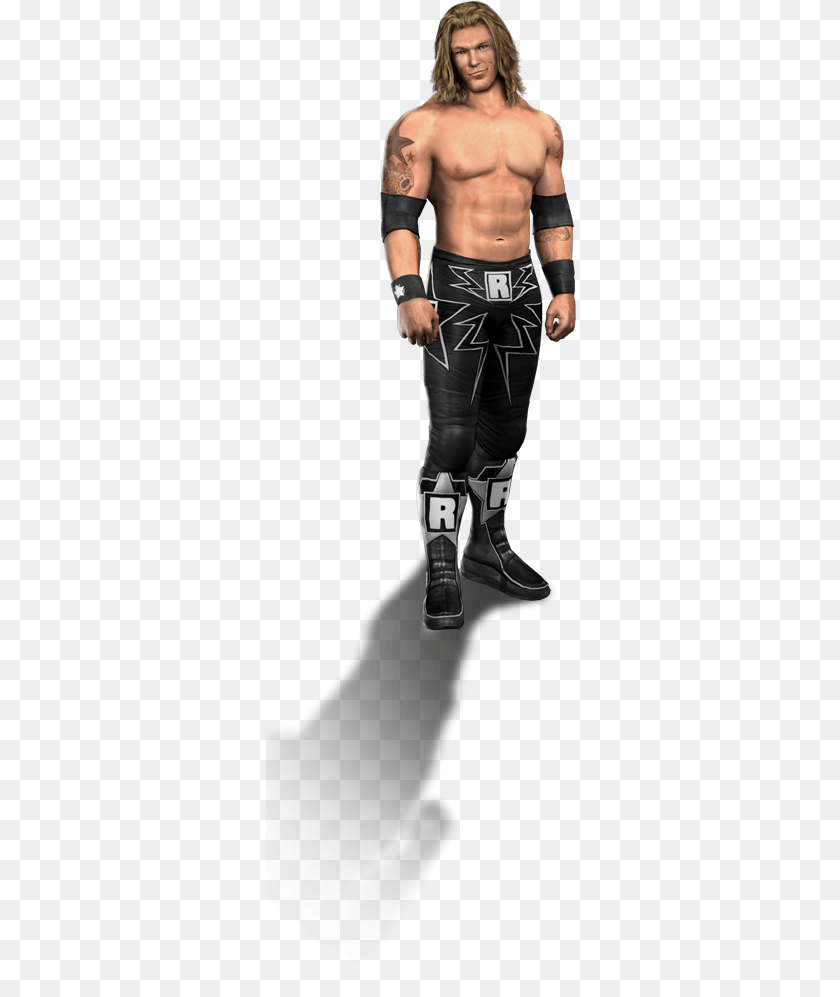 311x997 Smackdown Vs Raw 2010 Edge, Shoe, Clothing, Footwear, Adult Transparent PNG