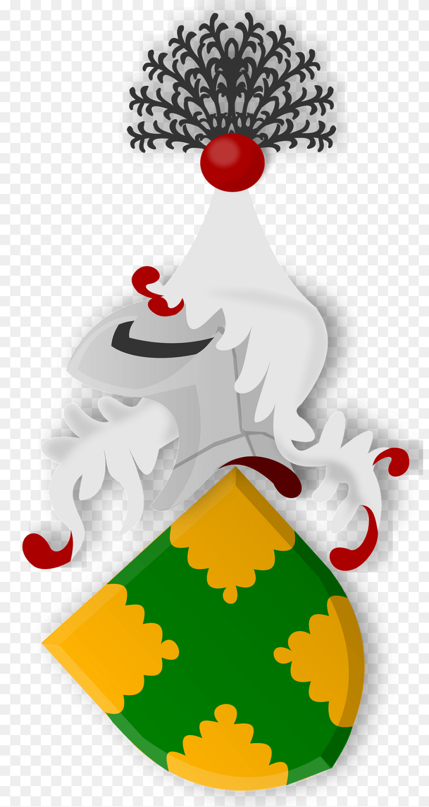 Smael De Broesbridge Codex 148 Wapen Clipart, Nature, Outdoors, Snow, Snowman Sticker PNG